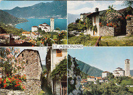 St Abbondio - Il Gambarogno Pittoresco - Lago Maggiore - Multiview - 6087 - 1977 - Switzerland - Used - Gambarogno