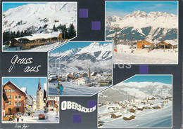 Gruss Aus Obersaxen - Meierhof - Kartitscha - Wali - Multiview - 1991 - Switzerland - Used - Obersaxen