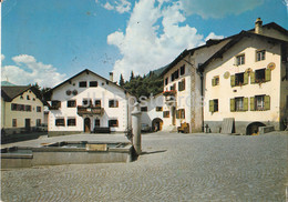 Scuol - Schuls - Dorfplatz - 1968 - Switzerland - Used - Scuol