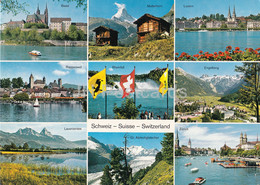 Scweiz - Suisse - Basel - Matterhorn - Luzern - Rapperswil - Rheinfall - Multiview - 16651 - Switzerland - Unused - Rapperswil