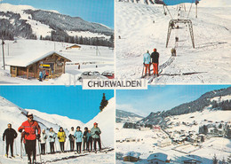 Churwalden - Sommer Und Winter Sportplatz - Skilift - Multiview - 1171 - 1976 - Switzerland - Used - Churwalden