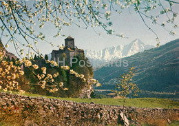 Schloss Ortenstein Mit Piz Beverin - Domleschg - Castle - 681 - 1964 - Switzerland - Used - Bever