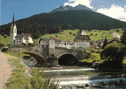 Savognin Am Julierpass 1210 M - Piz Arblatsch - Partie An Der Julia - Bridge - 1984 - Switzerland - Used - Savognin