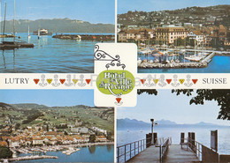 Hotel De Ville Du Rivage - Lutry - Multiview - 1105 - Switzerland - Unused - Lutry