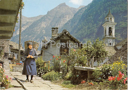 Il Ticino Pittoresco - Sonogno - Valle Verzasca - Old Woman - 9205 - 1983 - Switzerland - Used - Sonogno