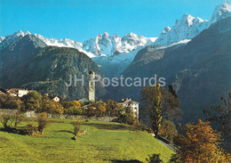 Soglio Im Bergell Mit Bondascatal Und Sciora Gruppe - 491 - Switzerland - Unused - Soglio