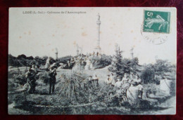 Carte Postale Ancienne - Legé -Colonne De L'Assomption - Legé