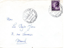 LUXEMBOURG. Flamme De 1977 Sur Enveloppe Ayant Circulé. Mersch, Centre D'excursions. - Franking Machines (EMA)