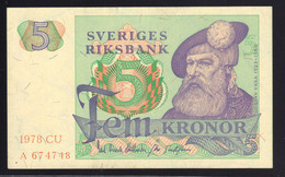 SVEZIA  1978  5 Kr  SPL - Sweden