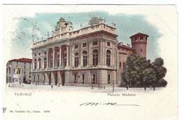 TORINO - PALAZZO MADAMA - EDIFICI - DR. TRENKLER CO., LIPSIA  - CARTOLINA -  VIAGGIATA - - Palazzo Madama