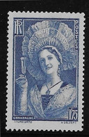 France N°388 - Variété RE ENTRY - Neuf ** Sans Charnière - TB - Unused Stamps