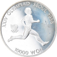 Monnaie, KOREA-SOUTH, 10000 Won, 1986, Proof, SUP+, Argent, KM:56 - Corée Du Sud