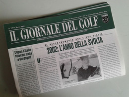 Lib438 Il Giornale Del Golf 2003 Federazione Italiana Open Italia Telecom - Books