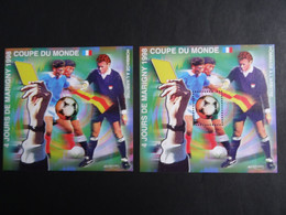 Blocs Feuillets NEUFS Carré Marigny / Coupe Monde 1998 - Mint/Hinged