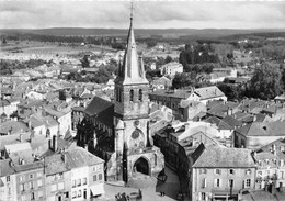 88-RAMBERVILLERS- L'EGLISE VUE DU CIEL - Rambervillers