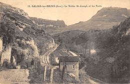 CPA 39 SALINS LES BAINS LA VALLEE ST JOSEPH ET LES FORTS - Sonstige & Ohne Zuordnung