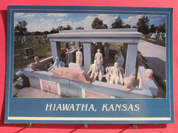 Visuel Très Peu Courant - USA - Kansas - Hiawatha - John M. Davis Memorial In Mount Hope Cemetery - Excellent état - Sonstige & Ohne Zuordnung