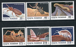 ROMANIA 1993 Cave Fauna From Movile MNH / **.  Michel 4942-47 - Nuovi