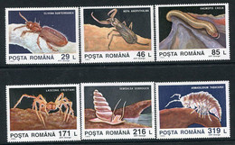 ROMANIA 1993 Cave Fauna From Movile MNH / **.  Michel 4942-47 - Neufs