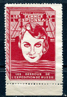 FRANCE VIGNETTE ROBERT BOUCARD LES FEMMES ET L'ESPIONNAGE LES DESSOUS DE L'EXPEDITION RUSSE - Ecrivains