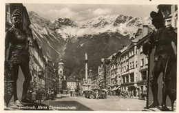 Autriche - CPSM - INNSBRUCK -  Maria Thheresienstrasse - Voitures - Commerces - - Igls