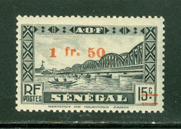 French West Africa / Afrique Occidentale Française, Sénégal; Scott # 8; Neuf, Trace De Charnière (3728) - Unused Stamps
