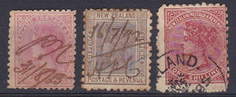 QUEEN VICTORIA 3 X SSF REVENUE USE - Fiscali-postali