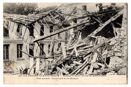 BAR LE DUC --Guerre 1914-18--Bombardement Aérien--Une Maison Boulevard De La Banque.............à Saisir - Bar Le Duc