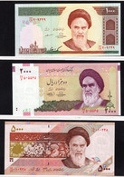 IRAN 1992-2003  7 BANCONOTE DIVERSE   FDS - Irán