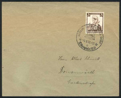 GERMANY: Cover Of The Year 1936 With Postmark Related To The OLYMPIC GAMES, VF Quality! - Covers & Documents