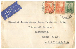 (Q 19) New Zealand Cover - Posted From Greymouth To Australia (1944 ?) - Covers & Documents