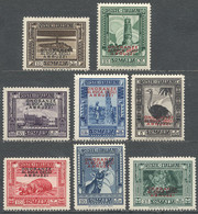 ITALIAN SOMALILAND: Sc.156/163, 1934 Abruzzi Issue, Cmpl. Set Of 8 Values, Mint Lightly Hinged, VF Quality! - Somalie