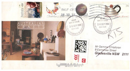 (Q 20 A Side) Australia - Cover Posted To Gladesville - Return To Sender - Australian Crafts FDC - Andere & Zonder Classificatie