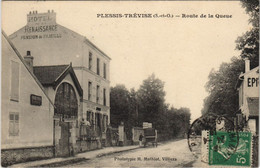 CPA PLESSIS-TRÉVISE - Route De La Queue (44526) - Le Plessis Trevise