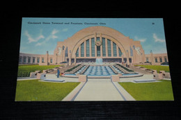 17900-             CINCINNATI UNION TERMINAL AND FOUNTAIN, OHIO - Cincinnati