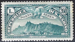 ⭐ Saint Marin - Poste Aérienne - YT N° 5 * - Neuf Avec Charnière - 1931 ⭐ - Unused Stamps