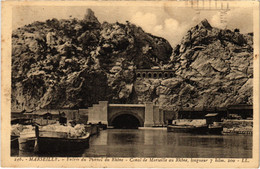 CPA MARSEILLE - Entree Du Tunnel Du Rhone (987406) - L'Estaque
