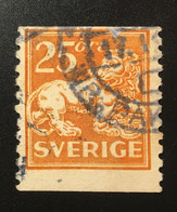 Sverige/Sweden 25 Ore 1921 Lion (after Sculpture By B.Foucquet) - Other & Unclassified