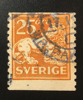 Sverige/Sweden 25 Ore 1921 Lion (after Sculpture By B.Foucquet) - Autres & Non Classés