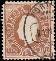 Angola 1885. ~  YT 21 - 100 R. Luis 1er - Angola