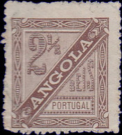 Angola 1893. ~  YT 24 - 2½ R. Chiffre - Angola