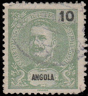 Angola 1898. ~  YT 40 - 10 R. Carlos 1er - Angola