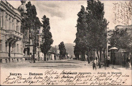 ! 1903 Ansichtskarte Aus Batumi, Batoum, Avenue De Marynski, Georgien - Georgien