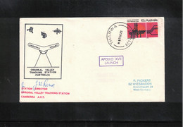 Australia 1972 Space / Raumfahrt Apollo 17 Stadan Station Orronal Valley Interesting Signed Letter - Océanie