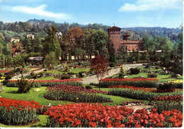 Italie Piemont Piemonte Torino Turin Giardini Del Valentino Jardin 1964 Nature Paysage Batiment - Parcs & Jardins
