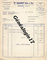 08 0630 BALAIVES ARDENNES 1953 Pieces Pour Cycles BAUDET PERE ET FILS Marque VYNEX MARCASSIN RIDOPLAST - 1900 – 1949