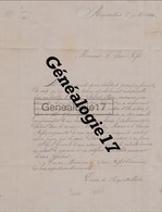 11 2129 ROQUETAILLADE AUDE 1864 Rare Document Du Maire Demandant DEBIT DE TABAC Car Les Trois Quart Des Habitants Fument - Documenten