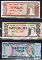 GUYANA  1966/2000   $ 10+20+100   FDS - Guyana