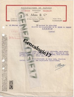 38 0003 GRENOBLE Manufacture De Papiers H. ALLOIX Et  Cie Imprimerie 10 Cours J Jaures 1950 Dest Gorge De DOMENE Ise - Collections, Lots & Series