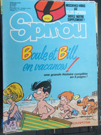 SPI920 COUVERTURE (plastifiable Sur Demande) REVUE SPIROU Années 60/70 / BOULE ET BILL Par ROBA - Boule Et Bill